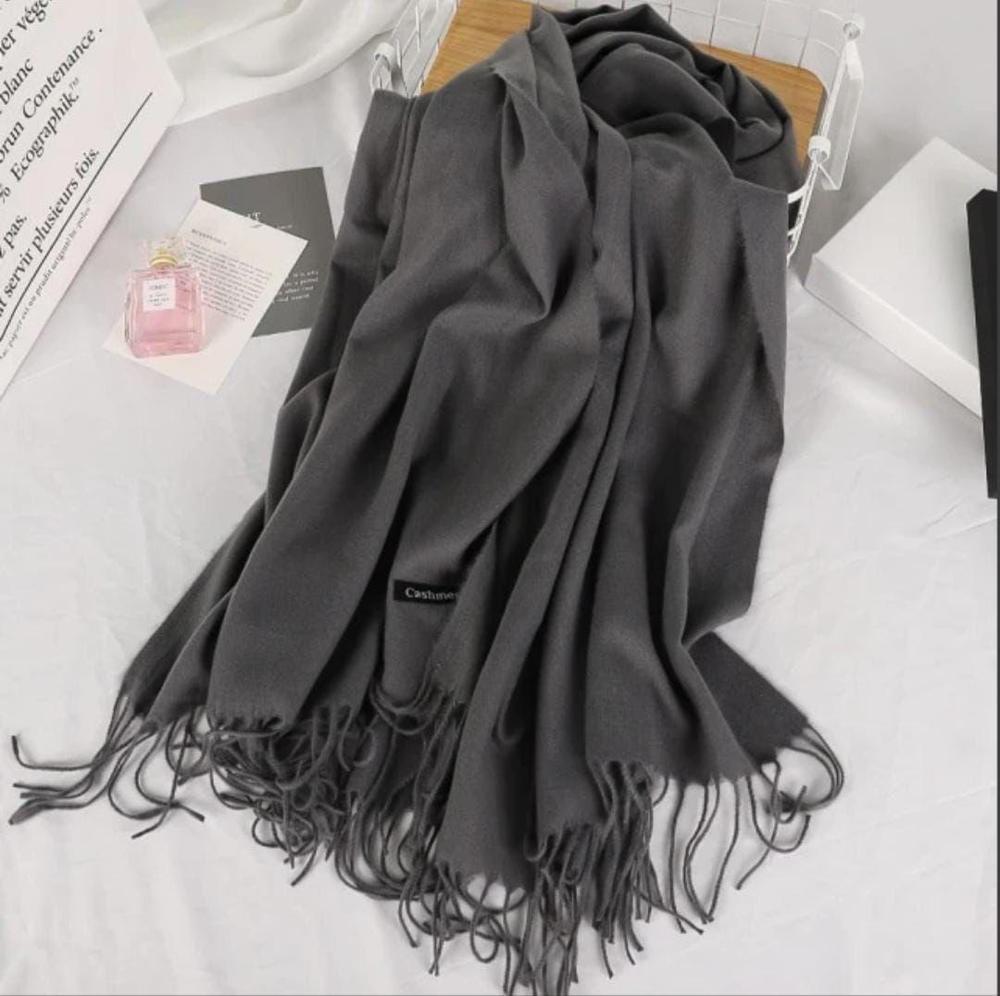 1 Pc Women’s Cashmere Plain Shawl