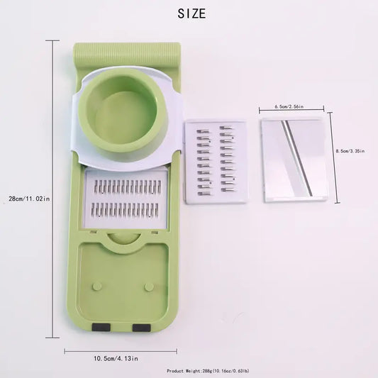 Vegetable Cutter Stainless Steel 5 in 1