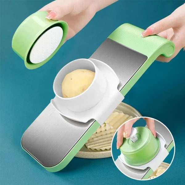 Vegetable Cutter Stainless Steel 5 in 1