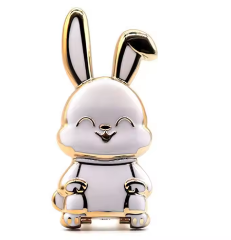 (pack Of 2) Foldable Bunny Phone Bracket 3d Cute Bunny | Rabbit | Phone Stand (random Color)