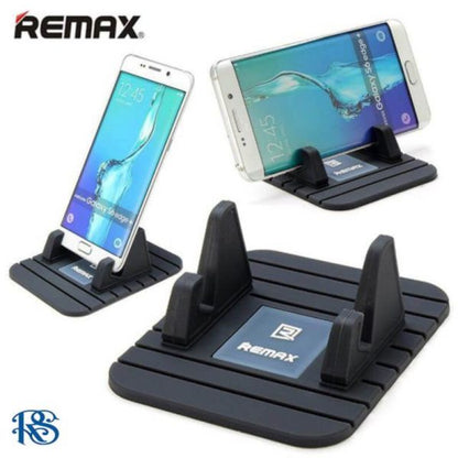 Remax Fairy Universal Silicone Anti Slip Mat Mobile Phone Holder (black)